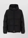 Gucci Down Jacket With Hood And Elastic Cuffs In Black