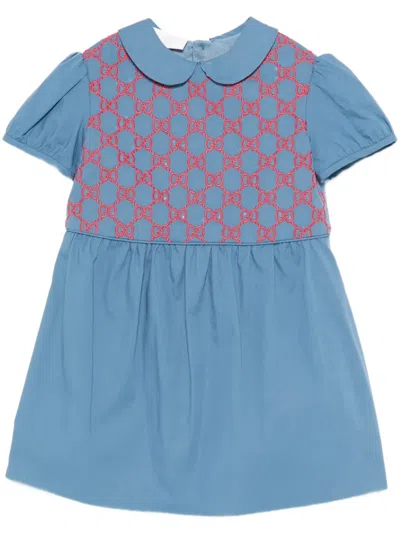 Gucci Kids' Dress In Blue