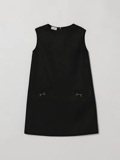 Gucci Dress Kids In Black
