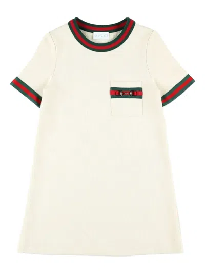 Gucci Kids' Dress Short Sleeves "junior" In Black