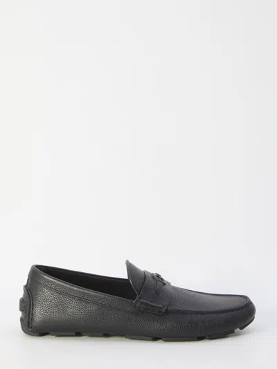 Gucci Driver Moccasins In Black