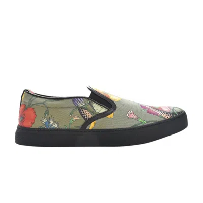 Pre-owned Gucci Dublin Slip-on 'dino Jungle' | Multi-color | Men's Size 8