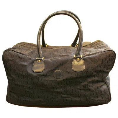 Pre-owned Gucci Duffle Bag In Black