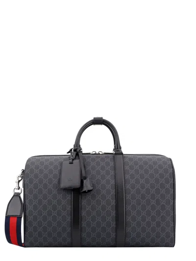 Gucci Duffle Bag In Black
