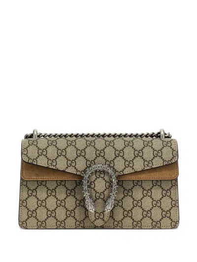Gucci Dyonisus Shoulder Bag In Neutral