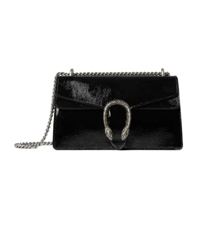 GUCCI GUCCI DIONYSUS TIGER HEAD EMBELLISHED SHOULDER BAG