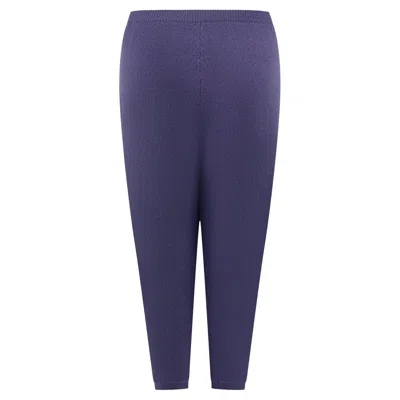 Pre-owned Gucci Early 1990s  Cashmere Purple Jogger-style Sweatpants M