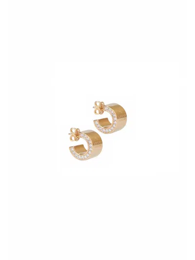 Gucci Earrings "trademark" In White