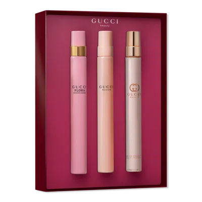 Gucci Eau De Parfum And Eau De Toilette Travel Spray 3-piece Gift Set