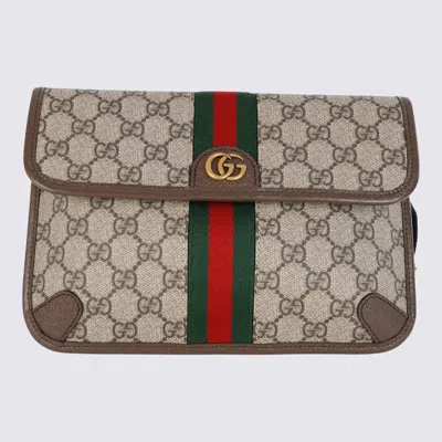 Gucci Ebony Ophidia Gg Supreme Small Belt Bag