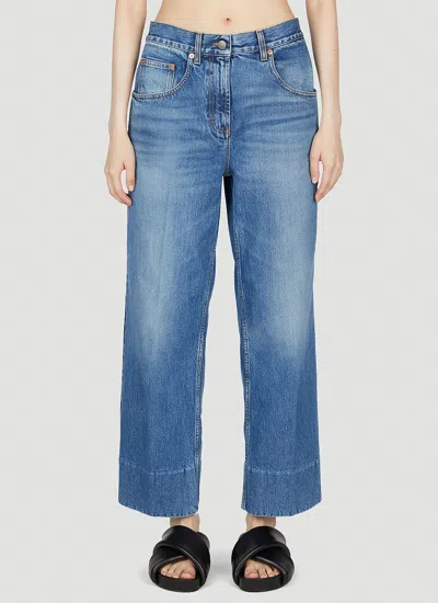 Gucci Eco Wash Jeans In Blue