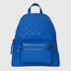Gucci Edge Medium Backpack In Blue