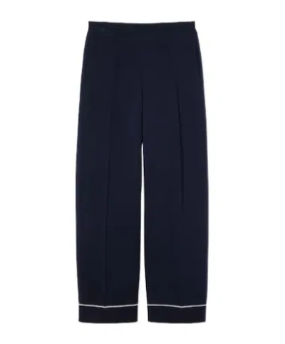 Gucci Elastic Waist Casual Pants In Black