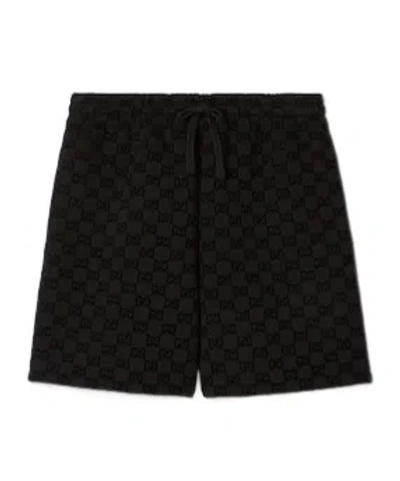 Gucci Elastic Waist Shorts In Black