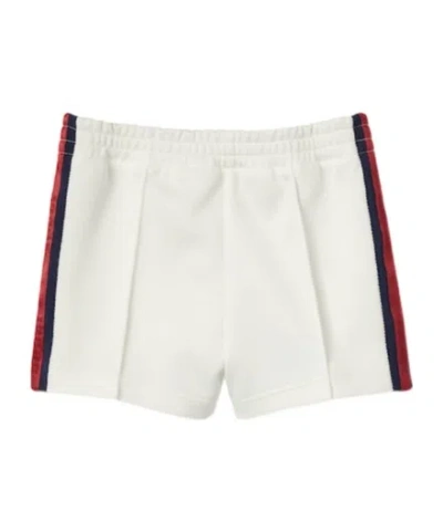 Gucci Elastic Waist Shorts In White
