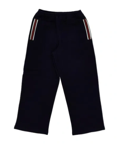 Gucci Kids' Elastic Waist Sweatpants In Black