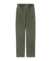 Gucci Embroidered Cotton Jogging Pant In Green