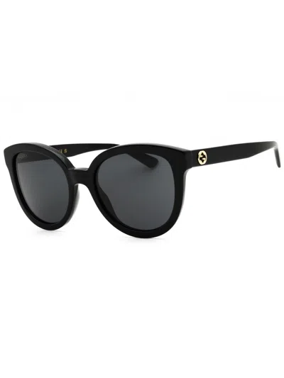 Gucci Elegant Round Sunglasses For Women In Black