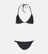 Gucci Embellished Bikini In Black