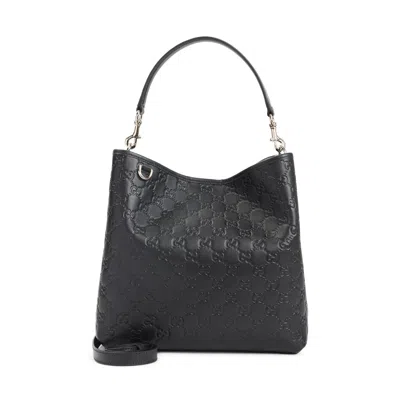 Gucci Emblem Bag Women In Black