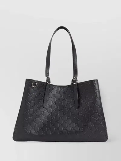 Gucci Emblem Gg Tote Bag