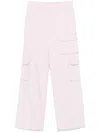 Gucci Womens Sparkling Classic Pi Canvas Multi-pockets Cotton Trousers In Pink