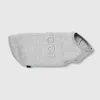 Gucci Embossed Cotton Pet Sweatshirt In Grey
