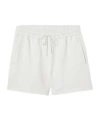 Gucci Embossed Gg Technical Jersey Shorts In White
