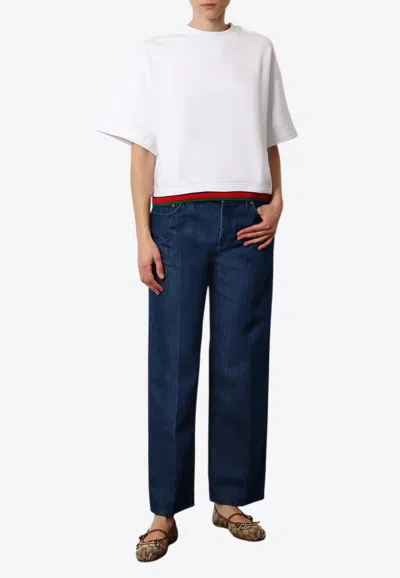Gucci Embossed Logo Boxy T-shirt