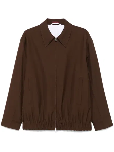 GUCCI EMBOSSED WOOL JACKET