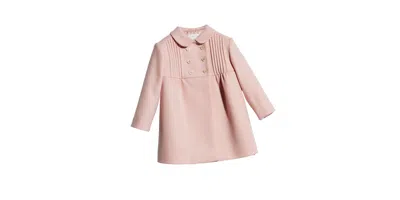 Gucci Embroidered Coat In Pink