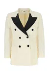 Gucci Women Cotton Jacket Gg In Neutral
