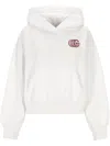 Gucci Cotton Sweatshirt With Hood And Kangaroo Pocket