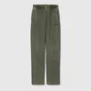 Gucci Embroidered Cotton Jogging Pant In Green