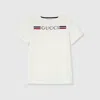 Gucci Embroidered Cotton T-shirt In White