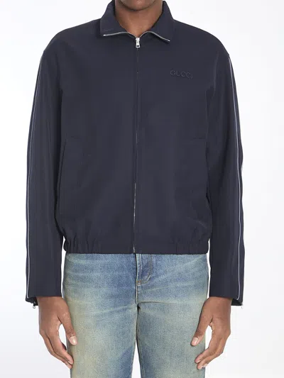 GUCCI GUCCI EMBROIDERED JACKET