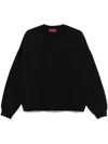 Gucci Embroidered Logo Cotton Sweatshirt