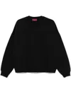 Gucci Embroidered Logo Cotton Sweatshirt