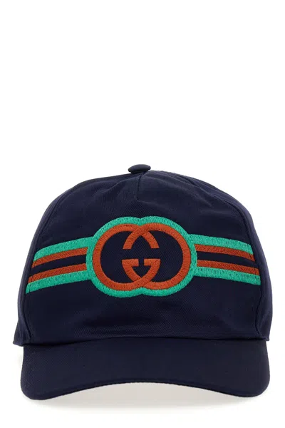 Gucci Embroidered Logo Hat