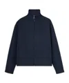 Gucci Embroidered-logo Jacket In Black