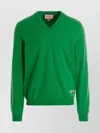 Gucci Logo Embroidery Sweater