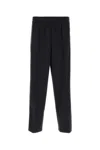 Gucci Embroidered Nylon Blend Joggers In Black