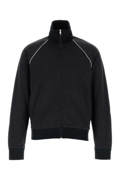 Gucci Embroidered Nylon Blend Sweatshirt