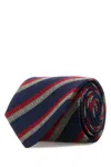 Gucci Embroidered Silk Tie