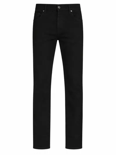 Gucci Embroidered Slim-fit Jeans In Certified Cotton Denim With Belt Loops In Blue