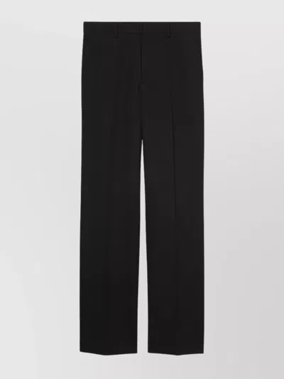 Gucci Embroidered Trousers With Belt Loops And Pockets