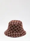 Gucci Embroidered Wool Blend Bucket Hat