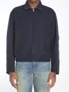 Gucci Embroidered Jacket In Blue