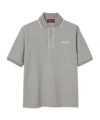 Gucci Embroidery Beaded Polo Shirt In Gray