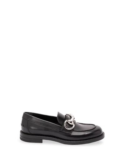 Gucci `emily` Loafers In Black